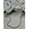 14K WHITE GOLD CLASP FRESH WATER PEARL NECKLACE 18 Inch