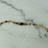 925 Sterling Silver Gold Plated Necklace Italy