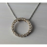 925 Sterling Silver CZ Chain With Pendant