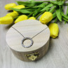 925 Sterling Silver CZ Chain With Pendant