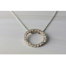 925 Sterling Silver CZ Chain With Pendant