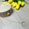 925 Sterling Silver CZ Chain With Pendant