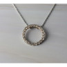 925 Sterling Silver CZ Chain With Pendant