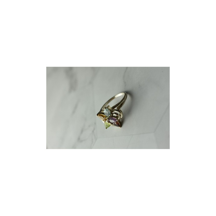 925 Sterling Silver Multi Gemstones 