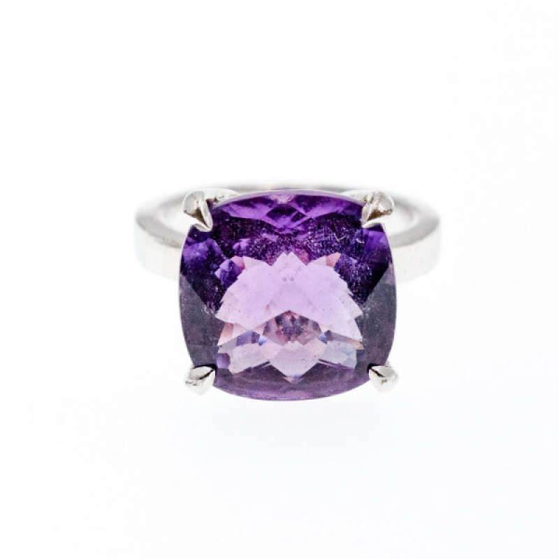 925 Sterling Silver Tourmaline Ring Size 8.5