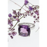 925 Sterling Silver Tourmaline Ring Size 8.5