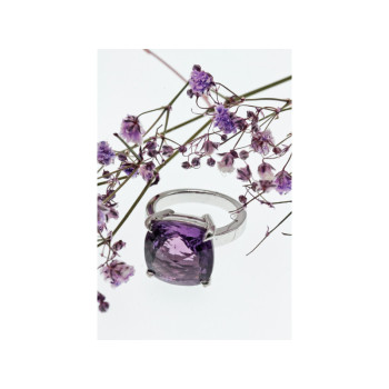 925 STERLING SILVER TOURMALINE RING SIZE 8.5