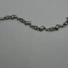 925 Sterling Silver Topaz Dolphin Bracelet