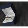 925 Sterling Silver Rubellite Ring Size 10