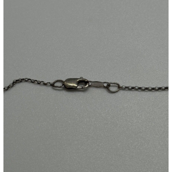 925 STERLING SILVER  SAPPHIRE & BERYL NECKLACE