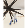 925 Sterling Silver Jewelry Glass Chain With Pendant