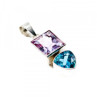 925 Sterling Silver Tourmaline Pendant