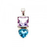 925 Sterling Silver Tourmaline Pendant