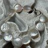 925 Sterling Silver Water Fresh Pearl Bracelet Length 8 Inch