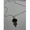 925 STERLING SILVER AGATE NECKLACE