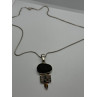 925 STERLING SILVER AGATE NECKLACE