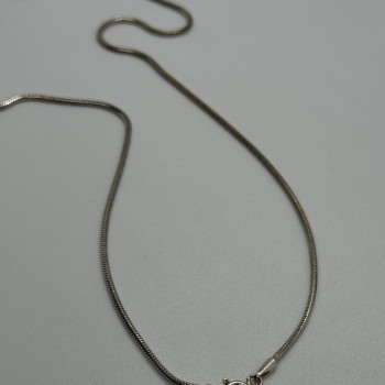 925 Sterling Silver Agate Necklace