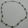 925 Sterling Silver Nephrite Necklace