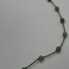 925 Sterling Silver Nephrite Necklace