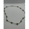 925 STERLING SILVER  NEPHRITE NECKLACE