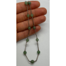 925 STERLING SILVER  NEPHRITE NECKLACE