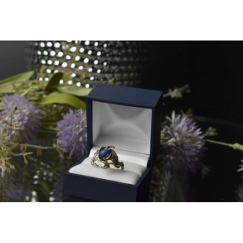 Vintage 925 Sterling Silver Sodalite Ring Size 10