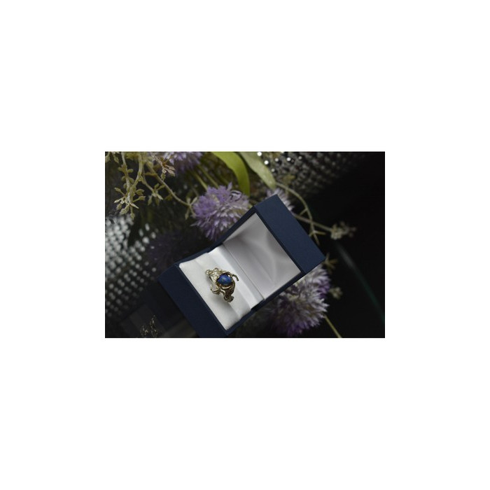 Vintage 925 Sterling Silver Sodalite Ring Size 10