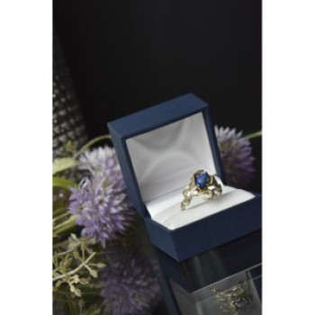 Vintage 925 Sterling Silver Sodalite Ring Size 10