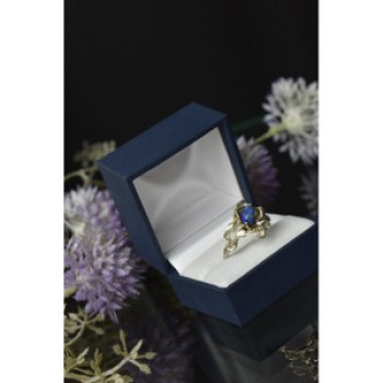Vintage 925 Sterling Silver Sodalite Ring Size 10