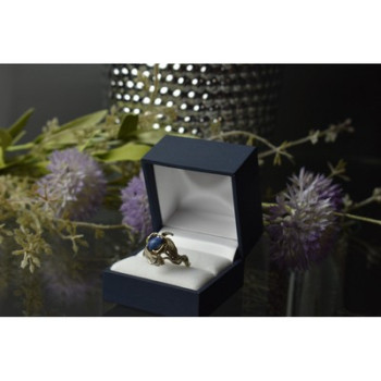 Vintage 925 Sterling Silver Sodalite Ring Size 10