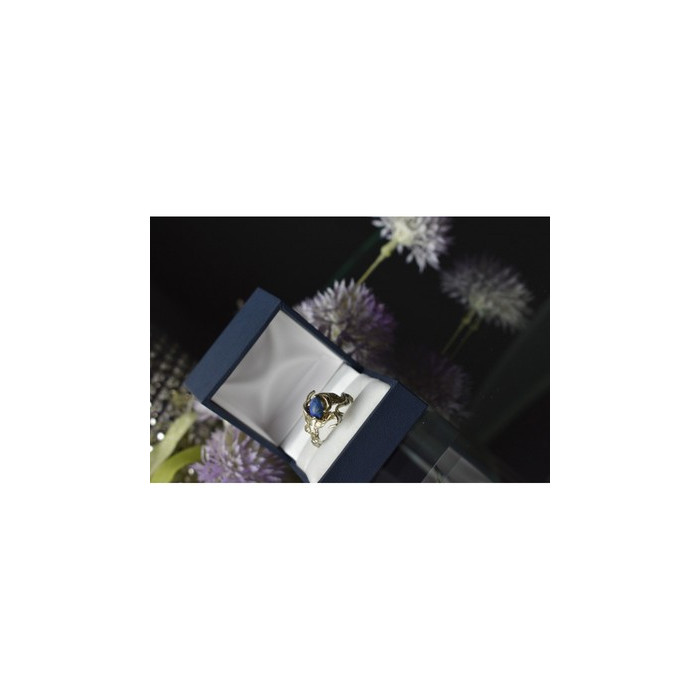 Vintage 925 Sterling Silver Sodalite Ring Size 10