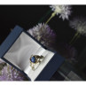Vintage 925 Sterling Silver Sodalite Ring Size 10