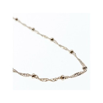 925 Sterling Silver Necklace Italy 29.9 in