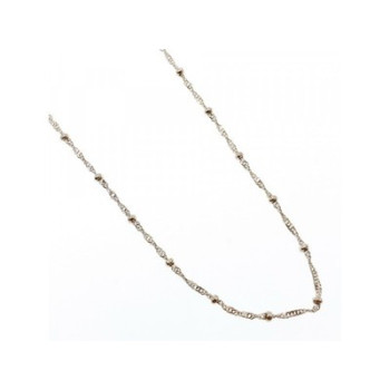 925 Sterling Silver Necklace Italy 29.9 in