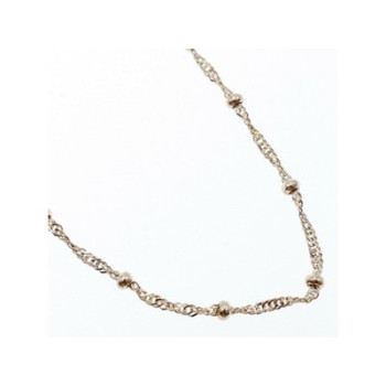 925 Sterling Silver Necklace Italy 29.9 in