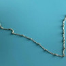 925 Sterling Silver Necklace Italy 29.9 in