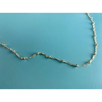 925 Sterling Silver Necklace Italy 29.9 in