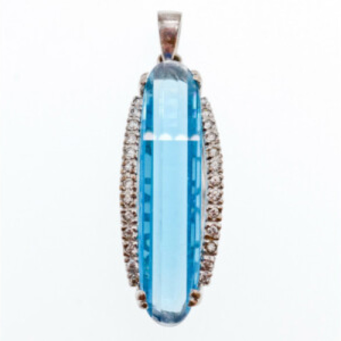 925 Sterling Silver Alpanite Pendant