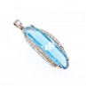 925 Sterling Silver Alpanite Pendant