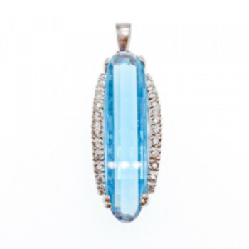 925 Sterling Silver Alpanite Pendant