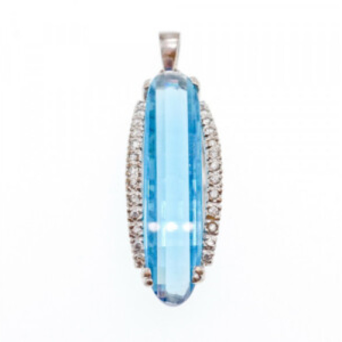 925 Sterling Silver Alpanite Pendant