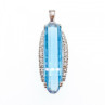 925 Sterling Silver Alpanite Pendant