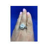 925 Sterling Silver CZ Ring Size 8