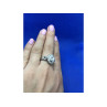 925 Sterling Silver CZ Ring Size 8