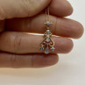 10K YELLOW GOLD DIAMONDS CHAIN WITH PENDANT