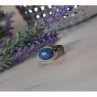 Vintage 925 Sterling Silver Sodalite Ring Size 6.5
