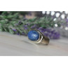 Vintage 925 Sterling Silver Sodalite Ring Size 6.5
