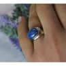 Vintage 925 Sterling Silver Sodalite Ring Size 6.5