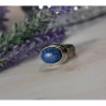 Vintage 925 Sterling Silver Sodalite Ring Size 6.5