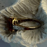 925 Sterling Silver Dravite Brown Tourmaline Ring Size 5